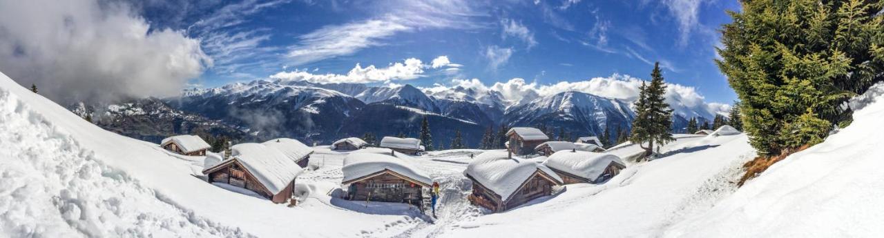 Alphuette Bielerchaeller Villa Fiesch Bagian luar foto