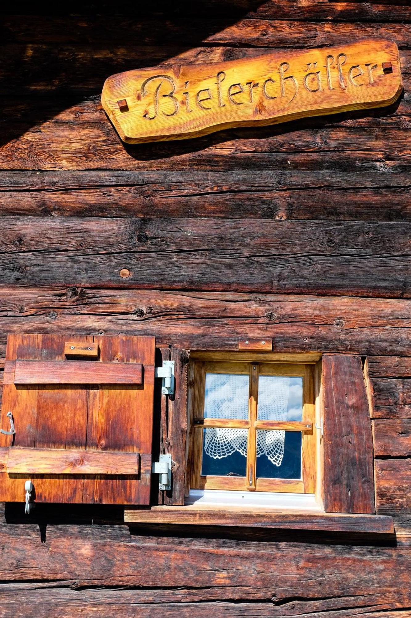 Alphuette Bielerchaeller Villa Fiesch Bagian luar foto