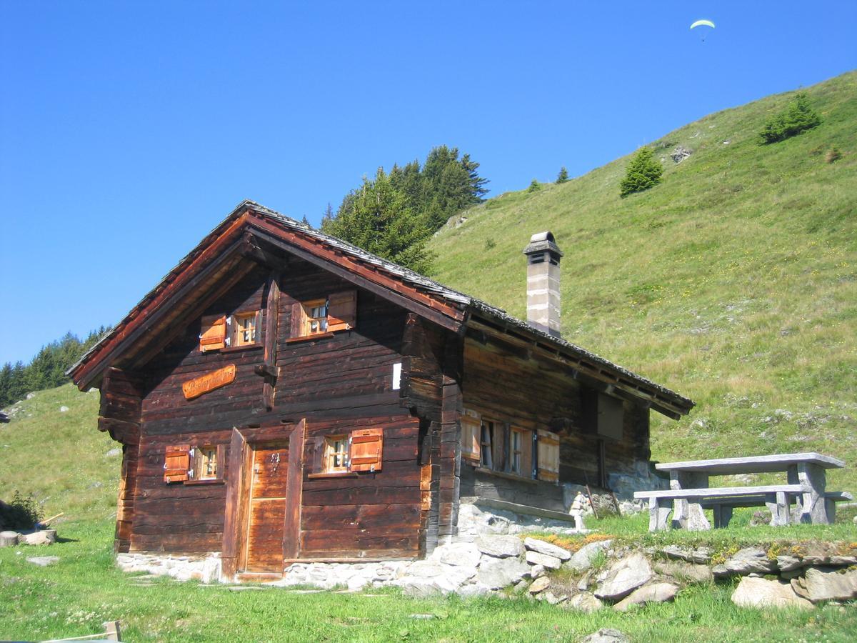 Alphuette Bielerchaeller Villa Fiesch Bagian luar foto