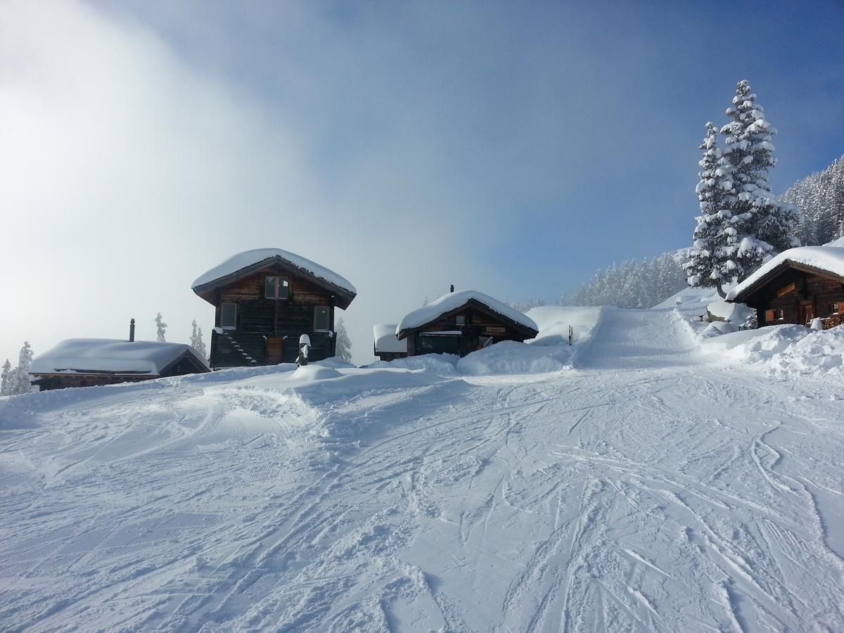Alphuette Bielerchaeller Villa Fiesch Bagian luar foto