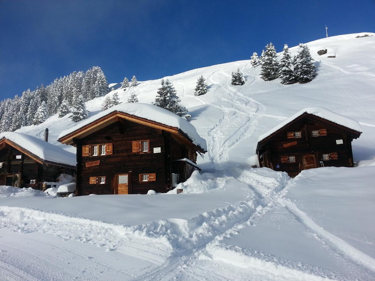 Alphuette Bielerchaeller Villa Fiesch Bagian luar foto