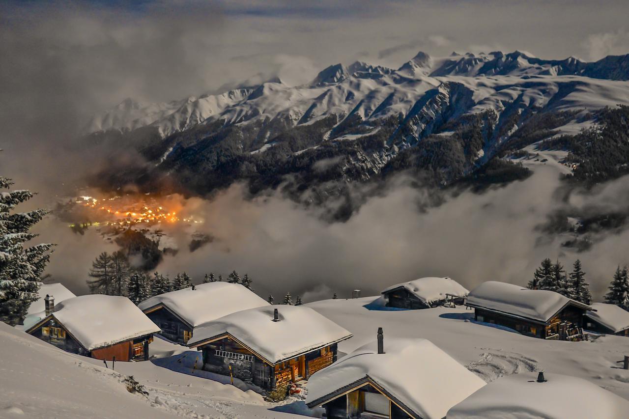 Alphuette Bielerchaeller Villa Fiesch Bagian luar foto